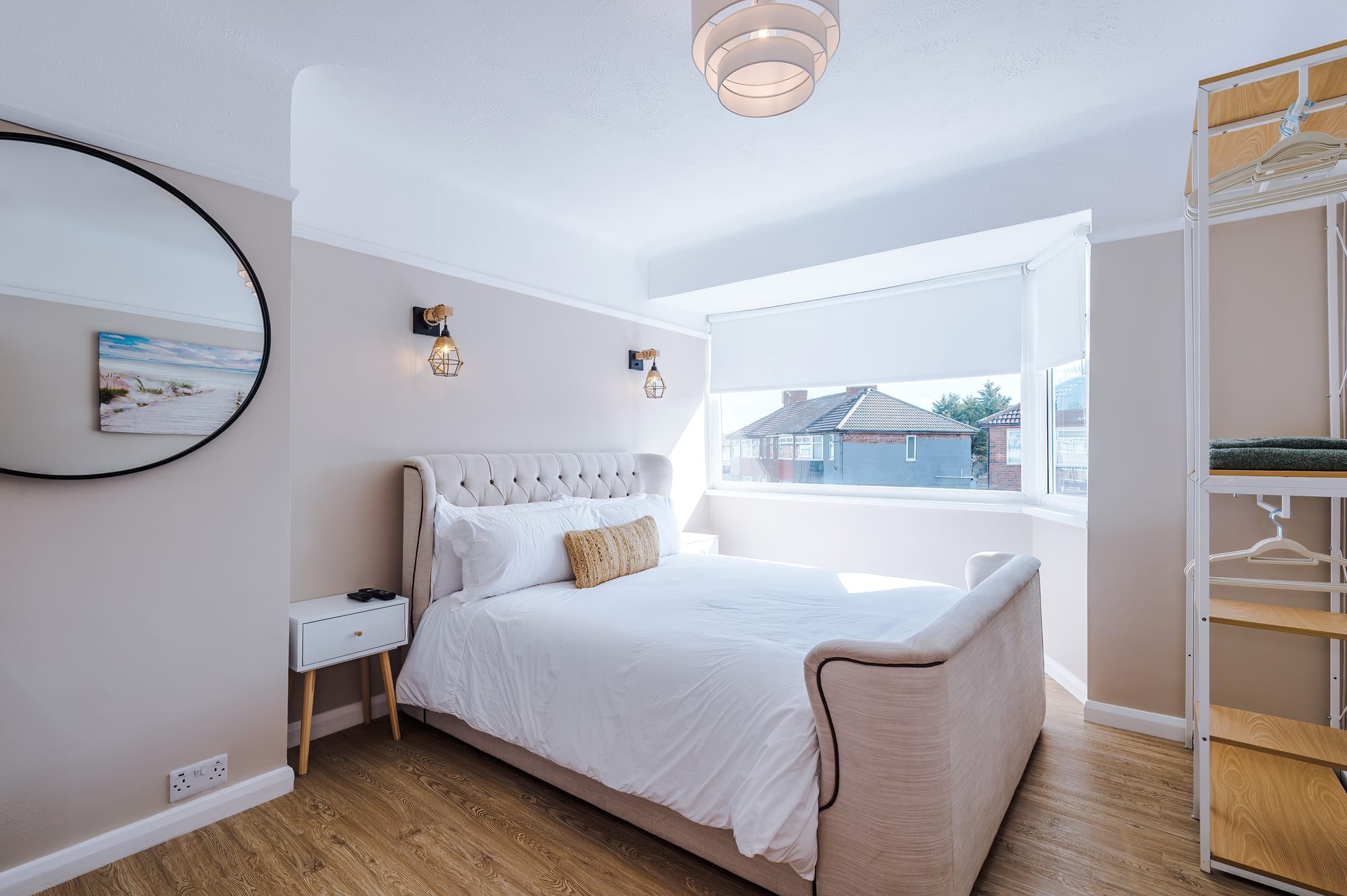 Bright bedroom with natural light at Patricia Place