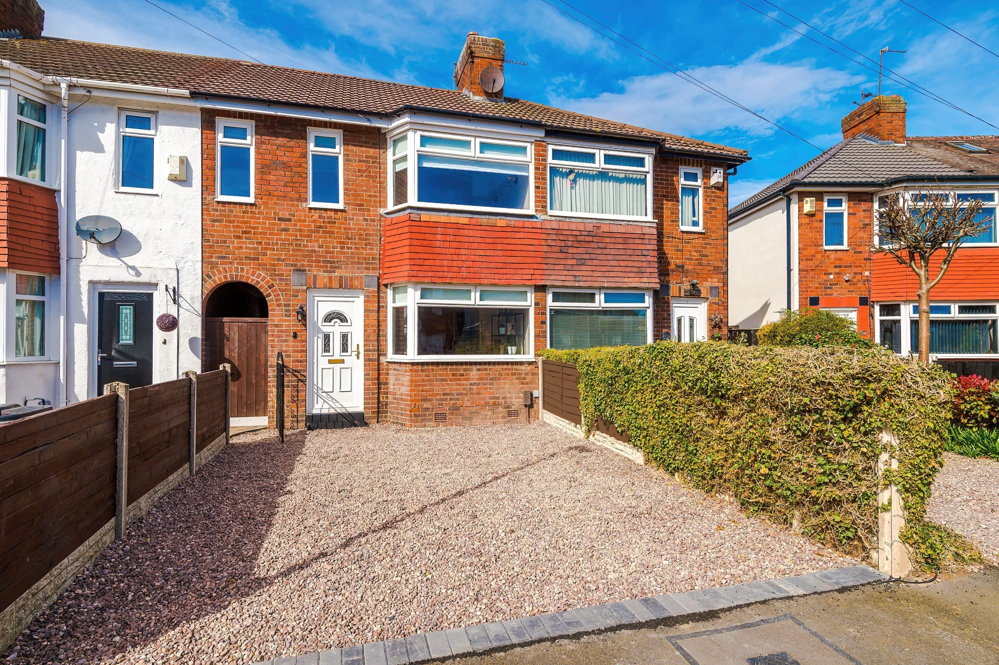 Patricia Place exterior with driveway parking in Birkenhead